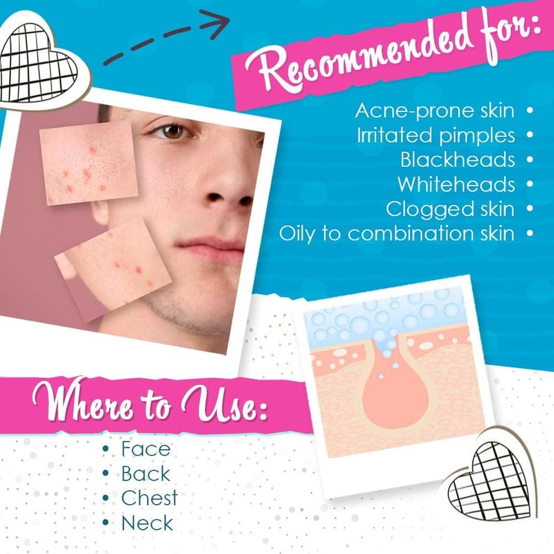 Bye Bye Blemish Acne Drying Lotion, 1oz x 2 Pack - Fast-Acting Spot Treatment for Clear Skin - Image 3
